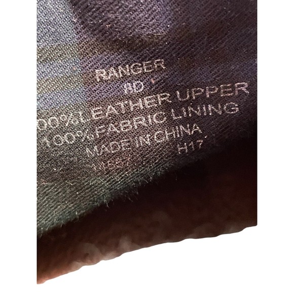 Men’s Ralph Lauren Polo Ranger Brown Suede Boots Shoes Distressed 8D Style 14557 - Picture 12 of 12